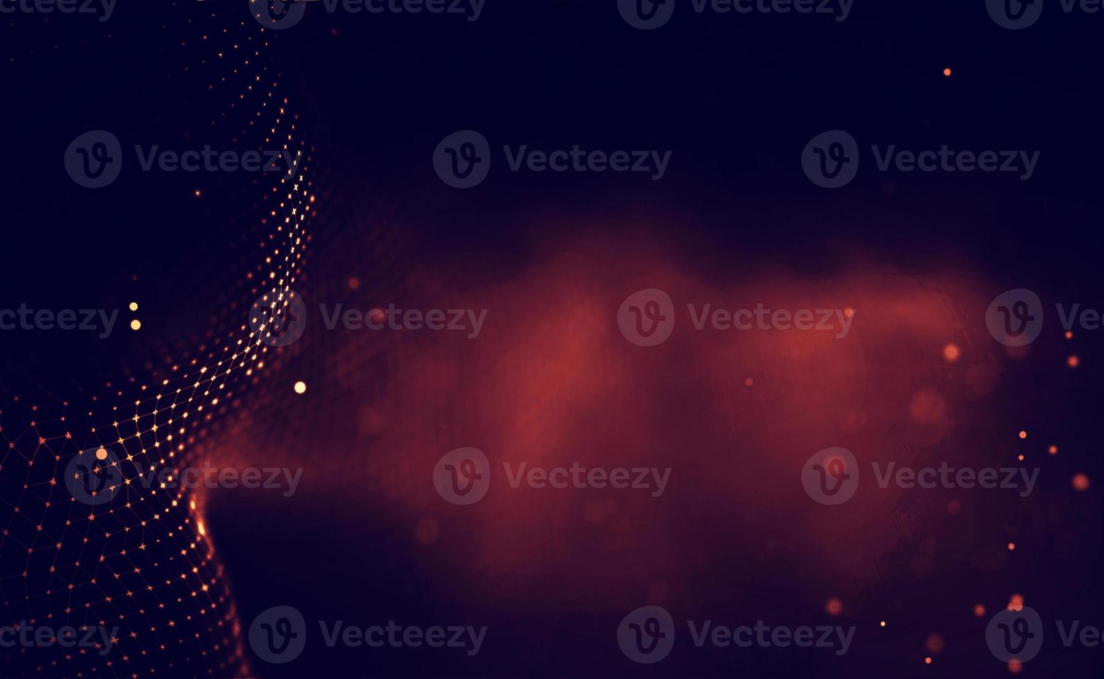 Abstract fire mesh background.Polygonal structure. photo