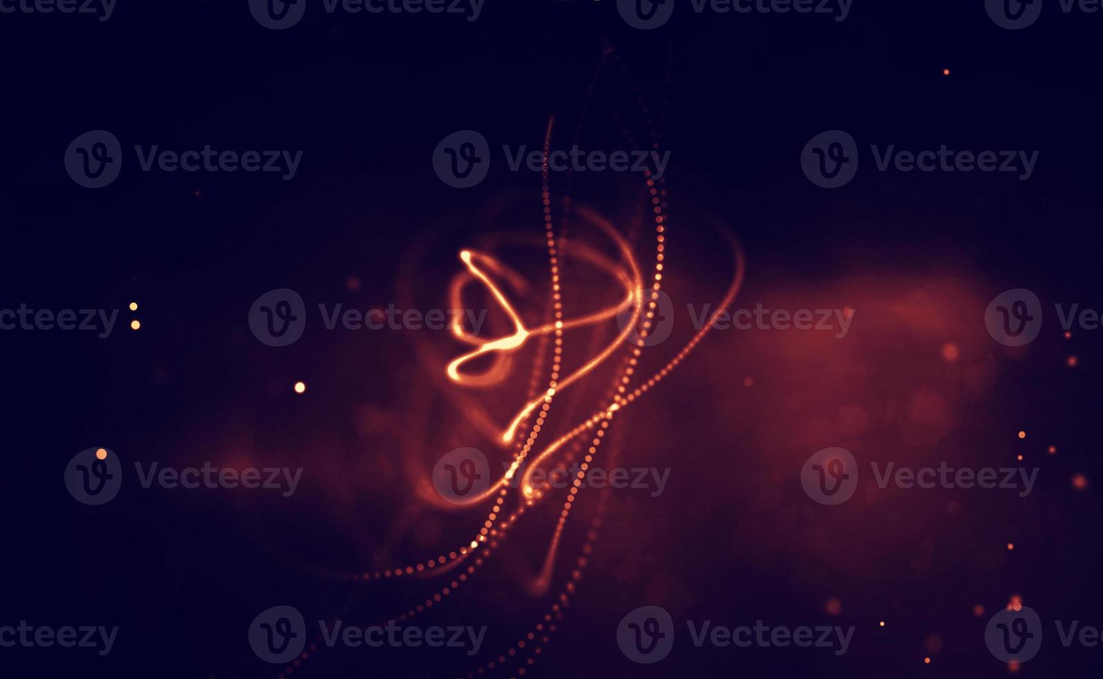 Abstract fire mesh background.Polygonal structure. photo