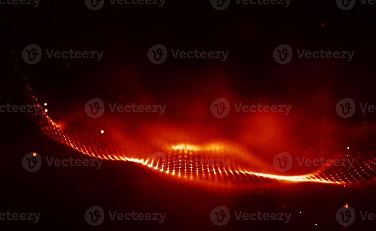 Abstract fire mesh background.Polygonal structure. photo