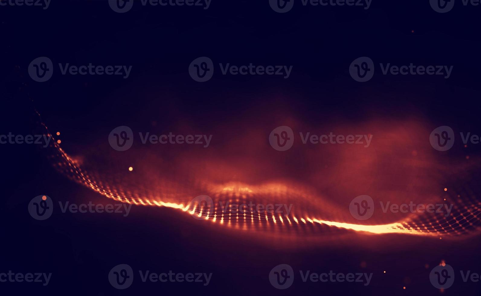 Abstract fire mesh background.Polygonal structure. photo