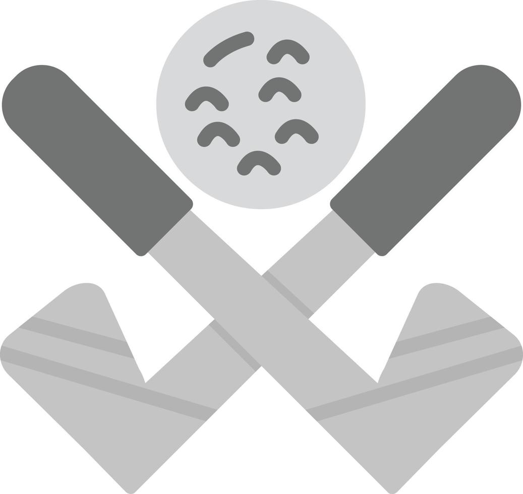 icono plano de golf vector