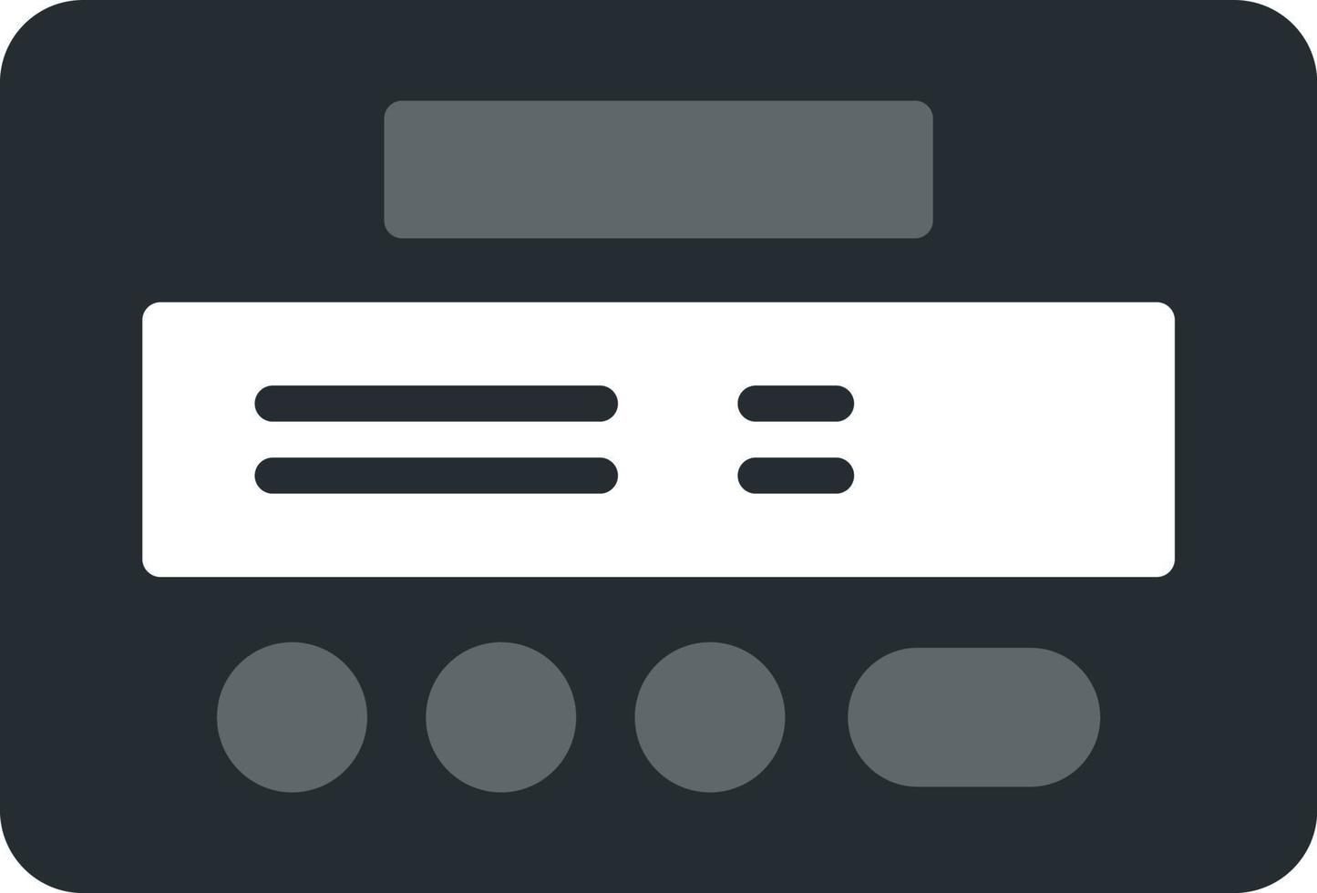 Pager Flat Icon vector