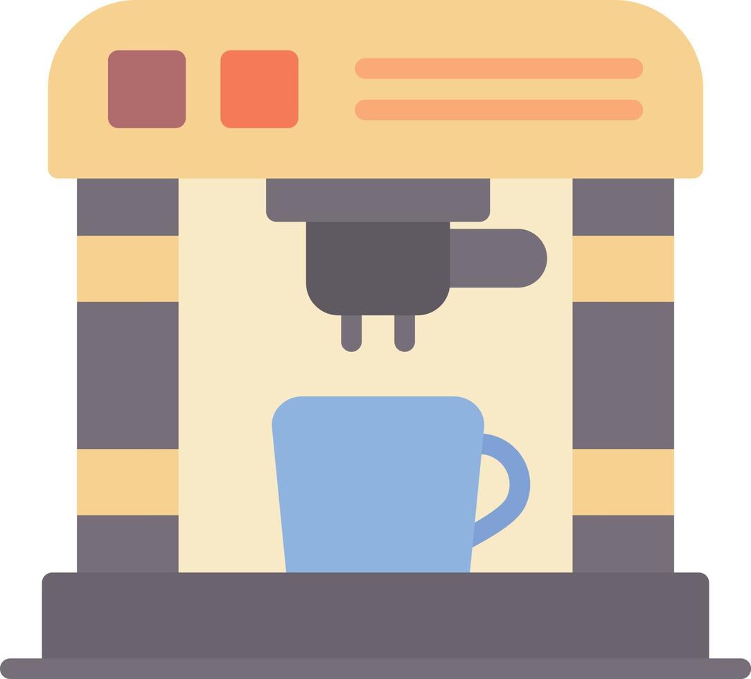 Coffee Maker Flat Icon vector
