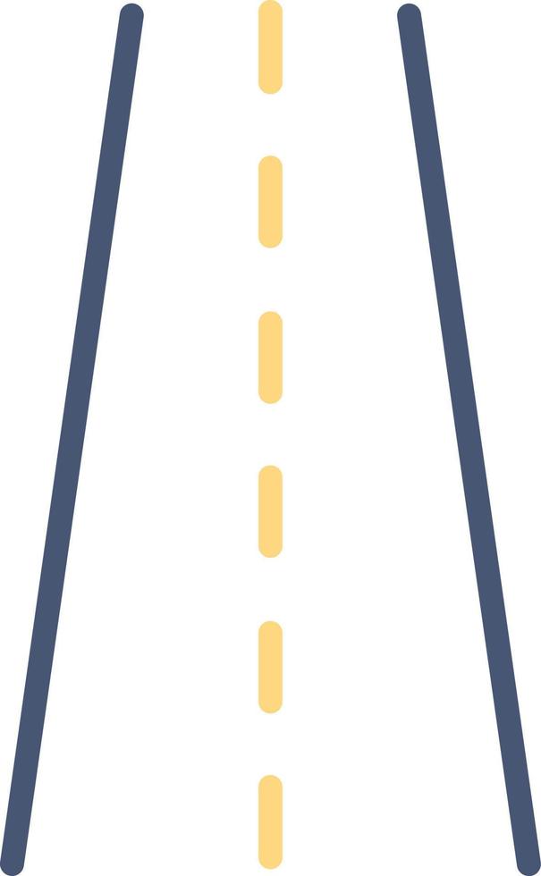 Road Flat Icon vector