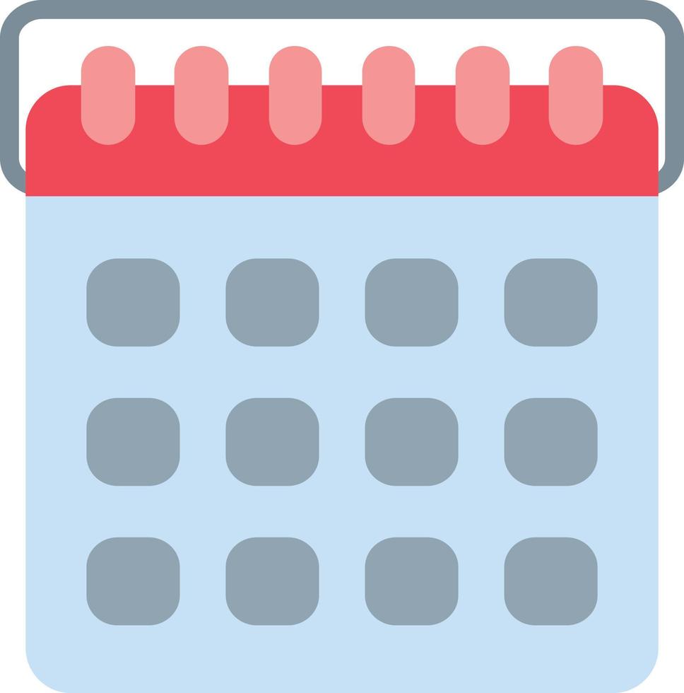 Calander Flat Icon vector