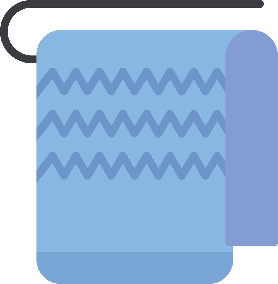 Towel Flat Icon vector