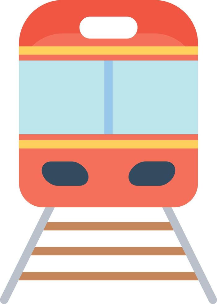 Train Flat Icon vector