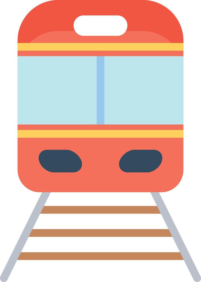 Train Flat Icon vector