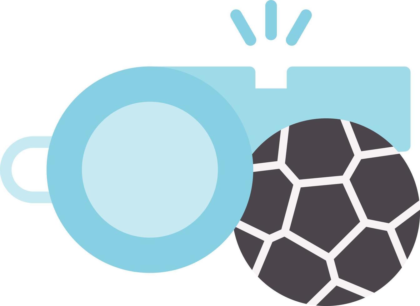 Whistle Flat Icon vector