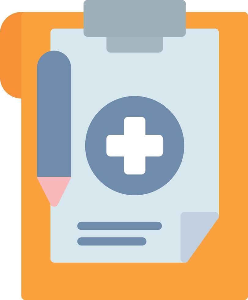 Medical Diagonisis Flat Icon vector