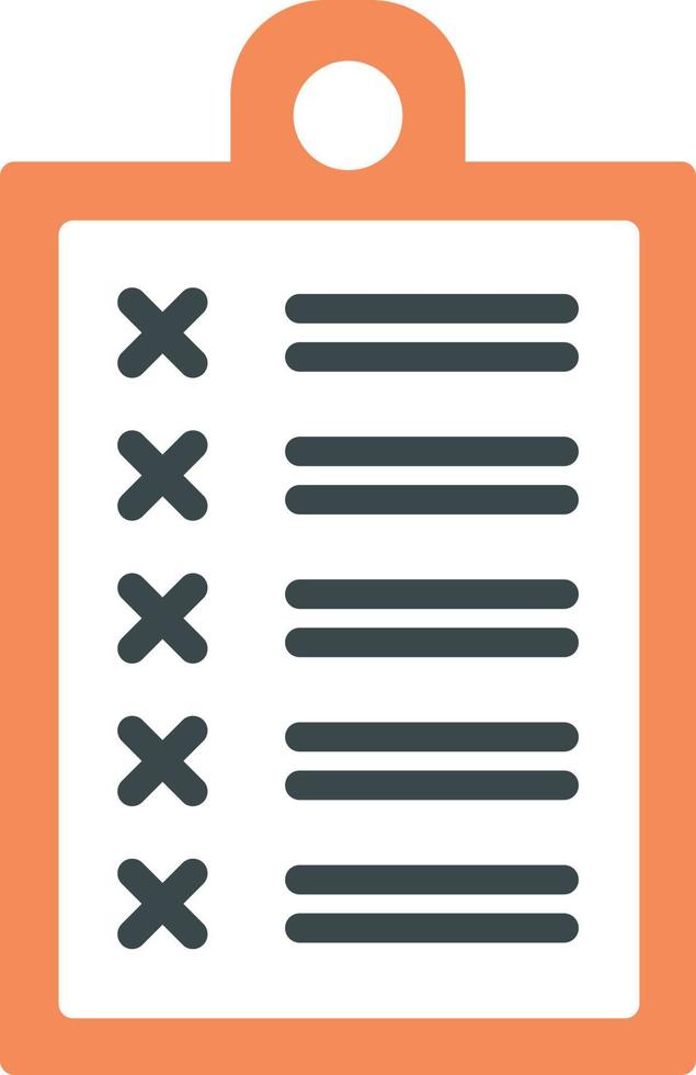 Clipboard Flat Icon vector