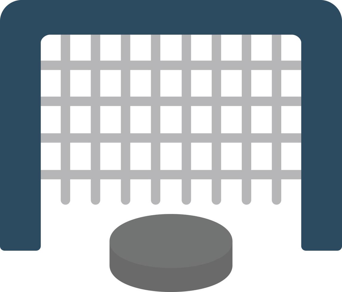Hockey Net Flat Icon vector
