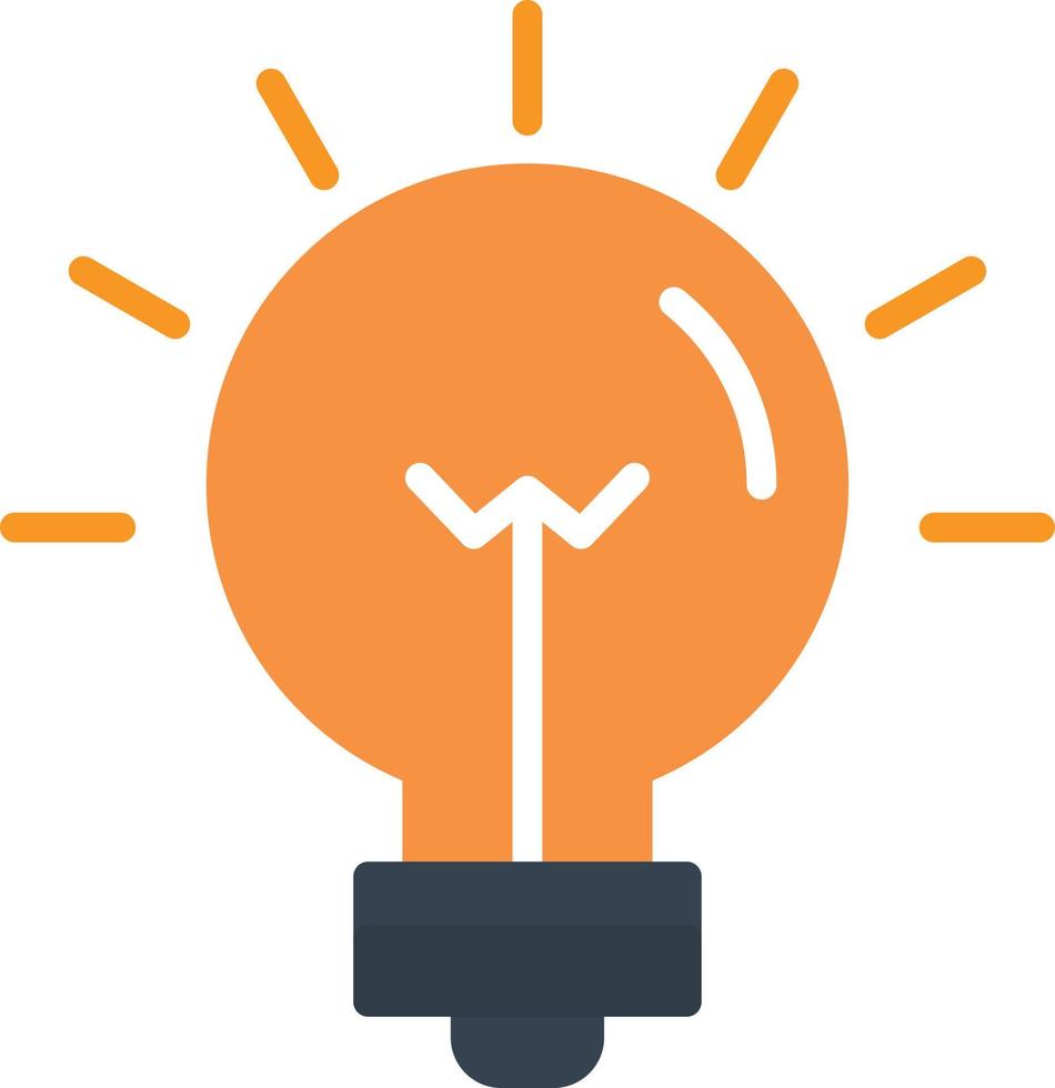 Idea Flat Icon vector