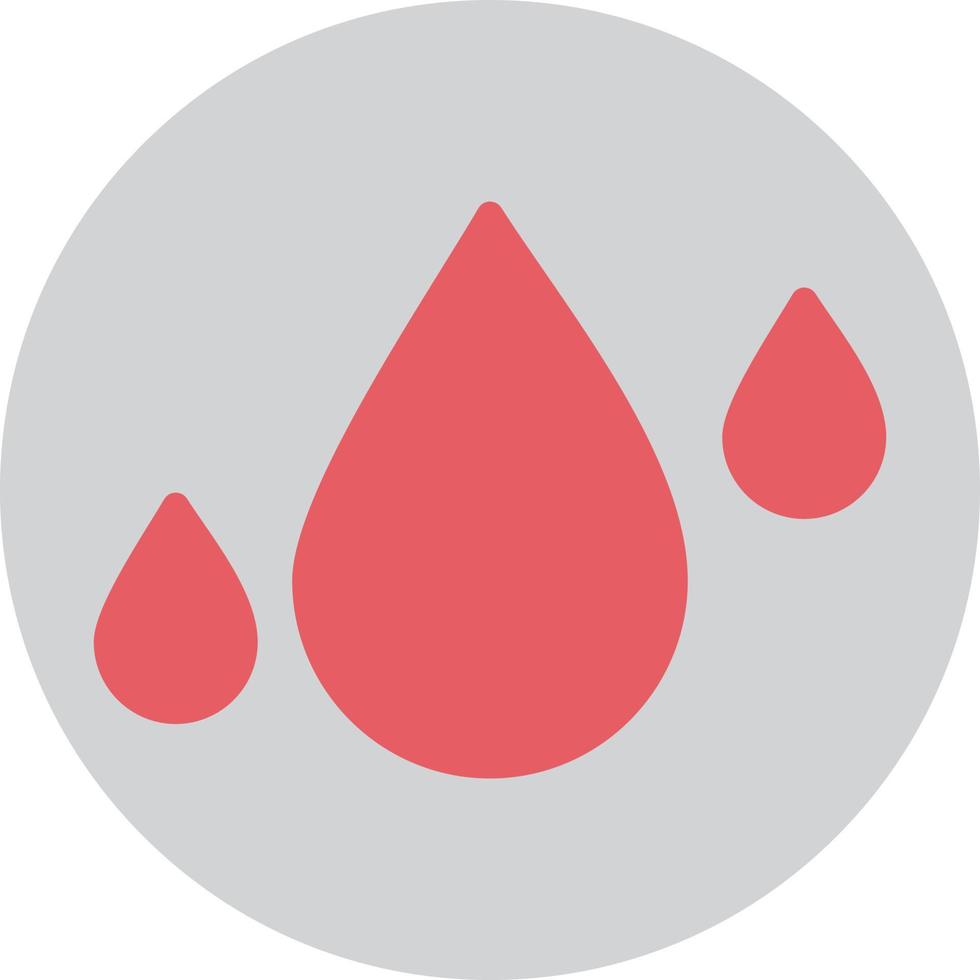 Drops Flat Icon vector