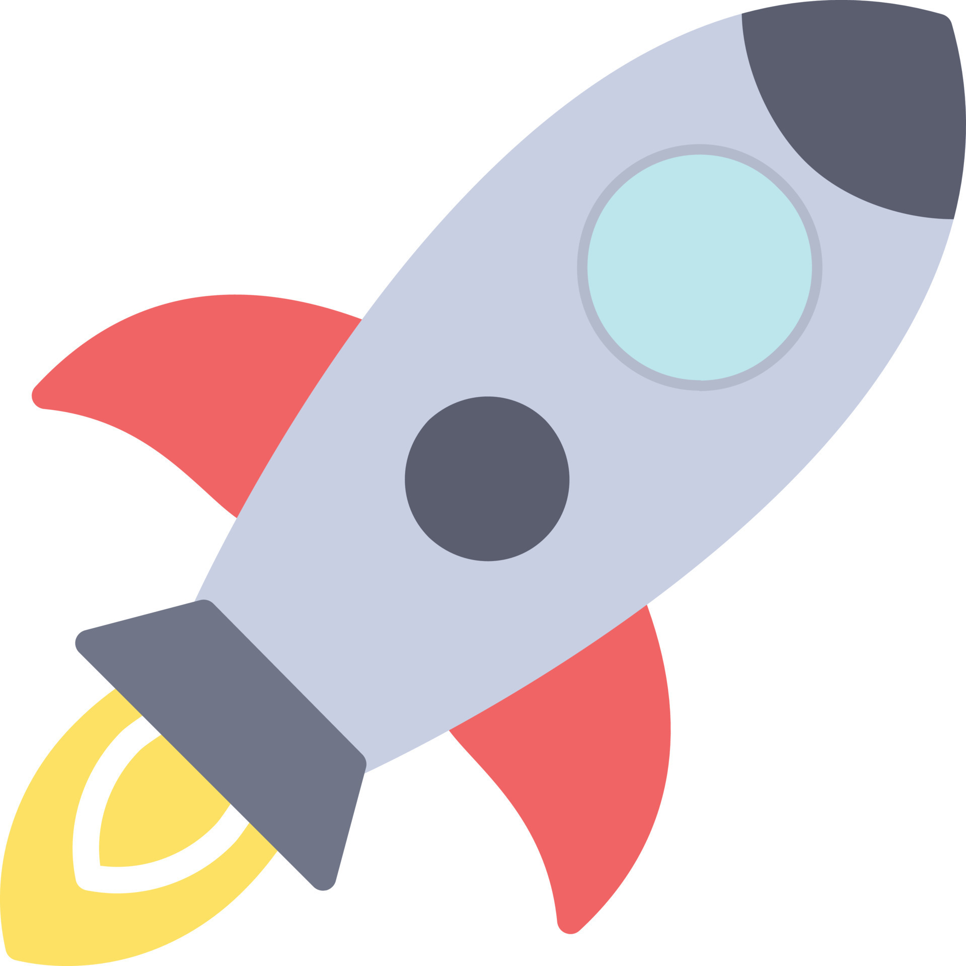 Rocket Flat Icon 13951932 Vector Art at Vecteezy