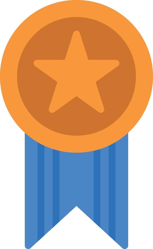 Medal Flat Icon vector