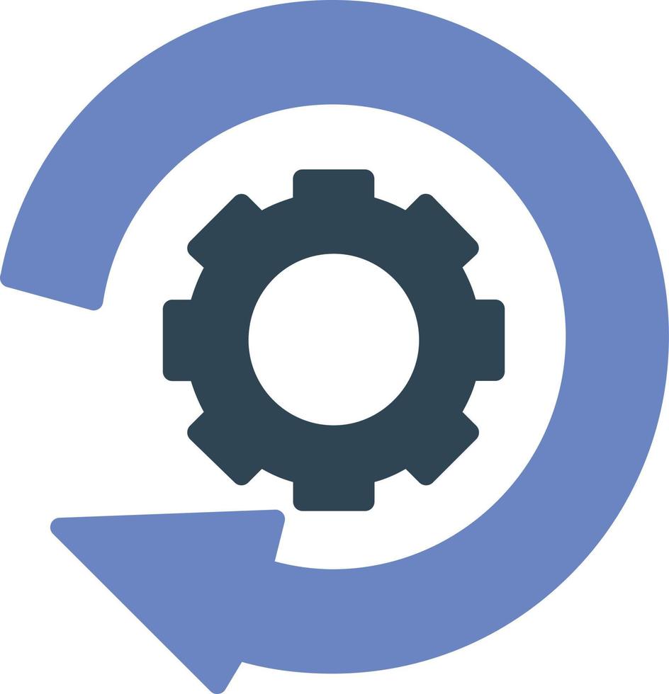 Reverse Engineering Flat Icon vector
