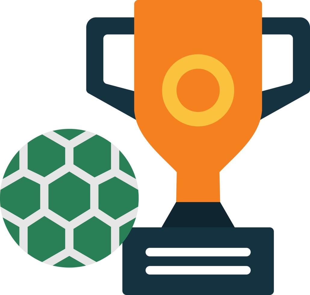 Trophy Flat Icon vector