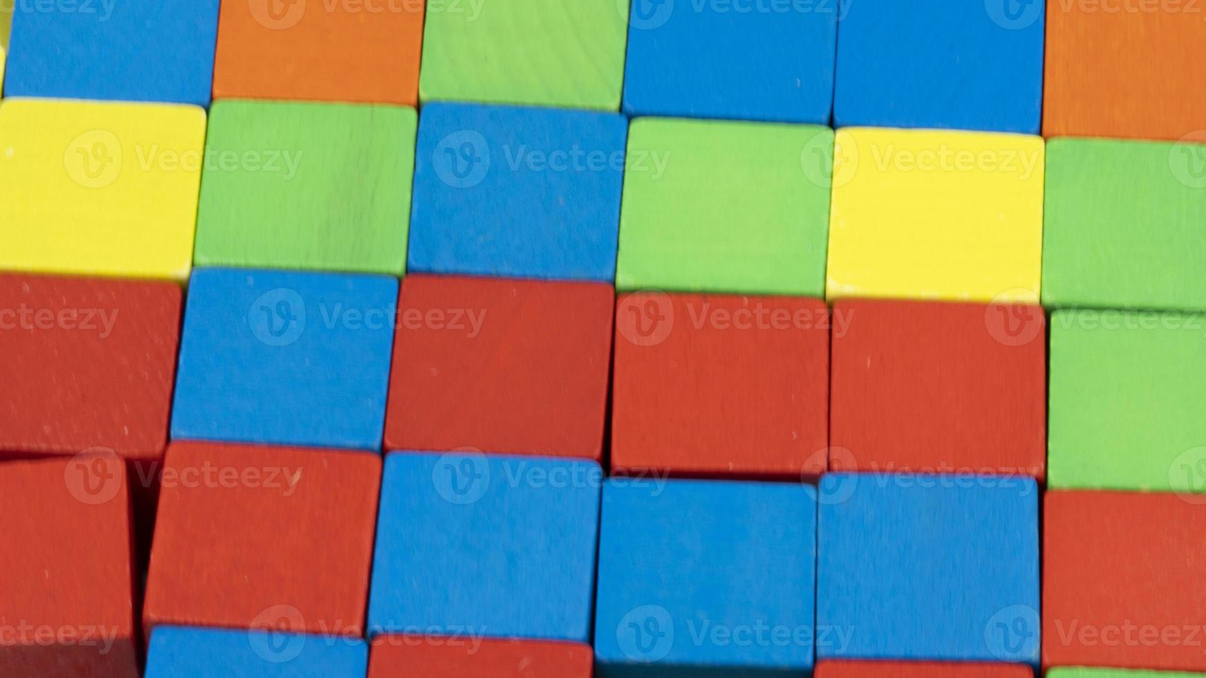wooden building blocks wood cube building blocks photo