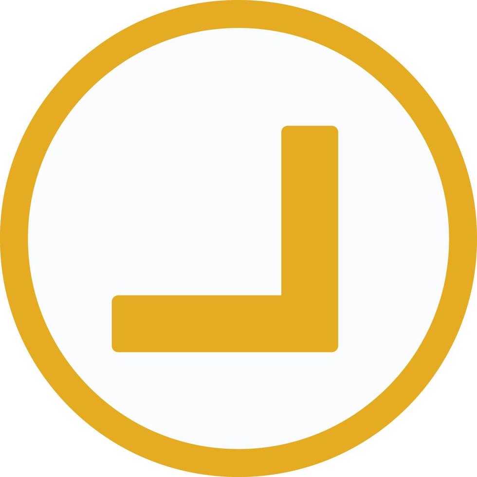 Diagonal Arrow Flat Icon vector