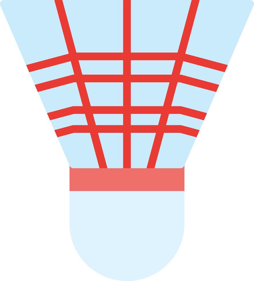 Shuttlecock Flat Icon vector
