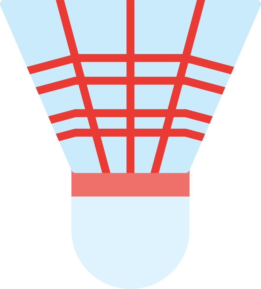 Shuttlecock Flat Icon vector