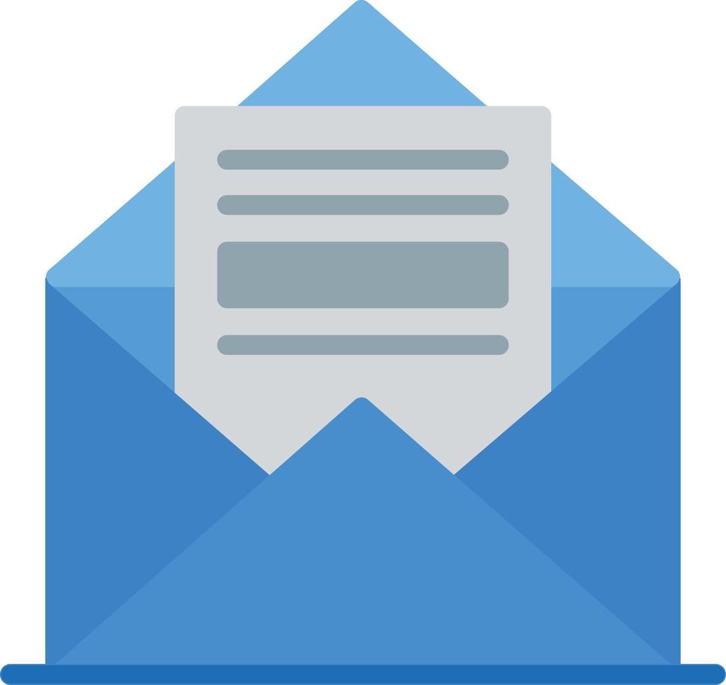 Mail Flat Icon vector