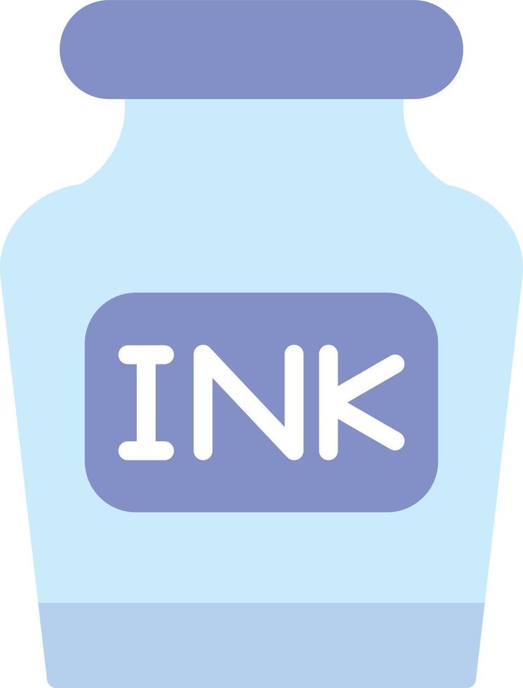 Ink Flat Icon vector