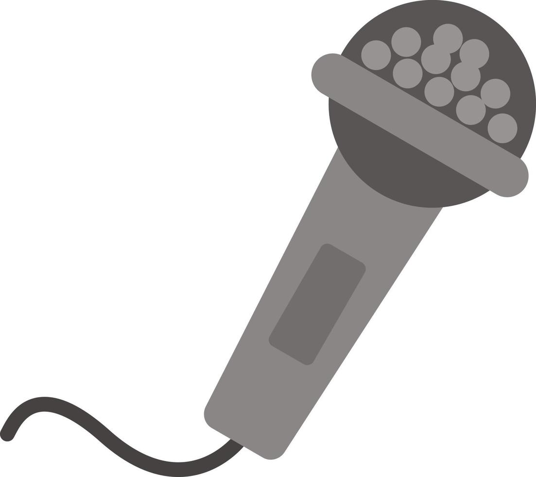 Microphone Flat Icon vector