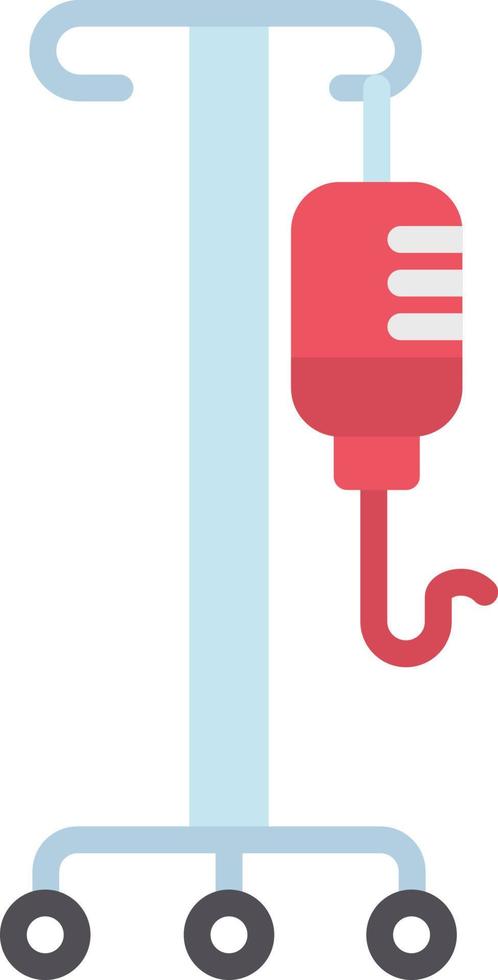 Infusion Rack Flat Icon vector