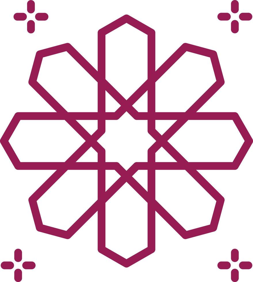 Pattern Flat Icon vector