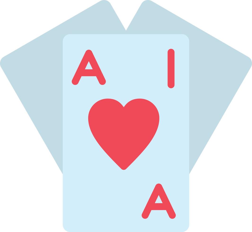 Playing Card Flat Icon vector