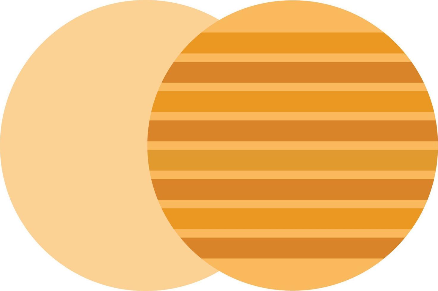 Eclipse Flat Icon vector
