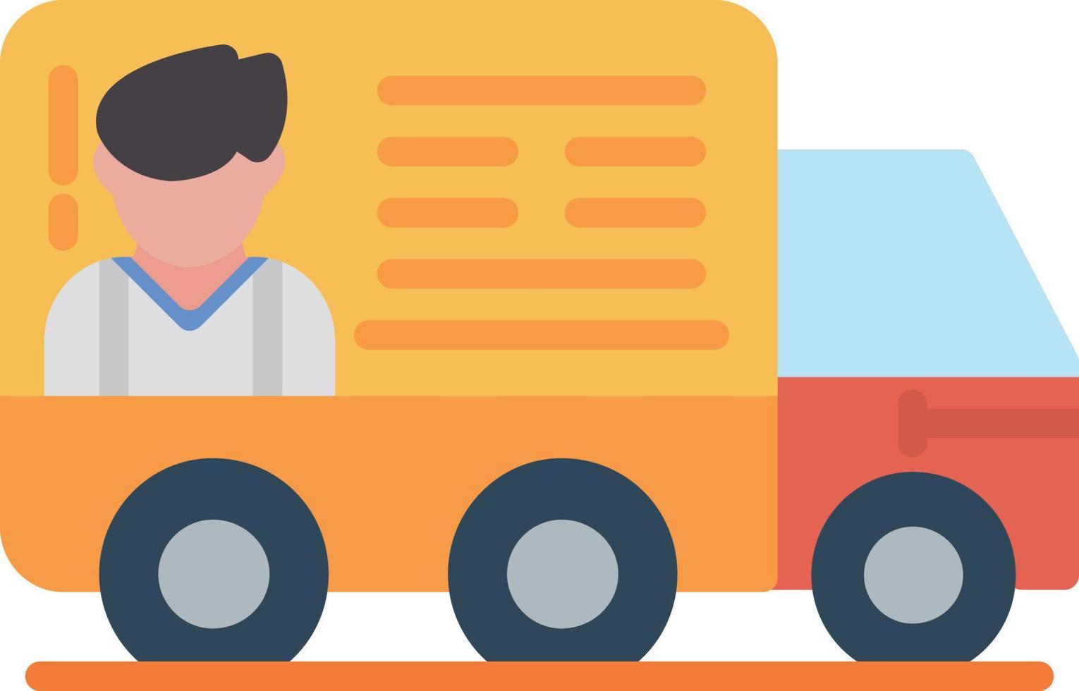 Advertisement Flat Icon vector