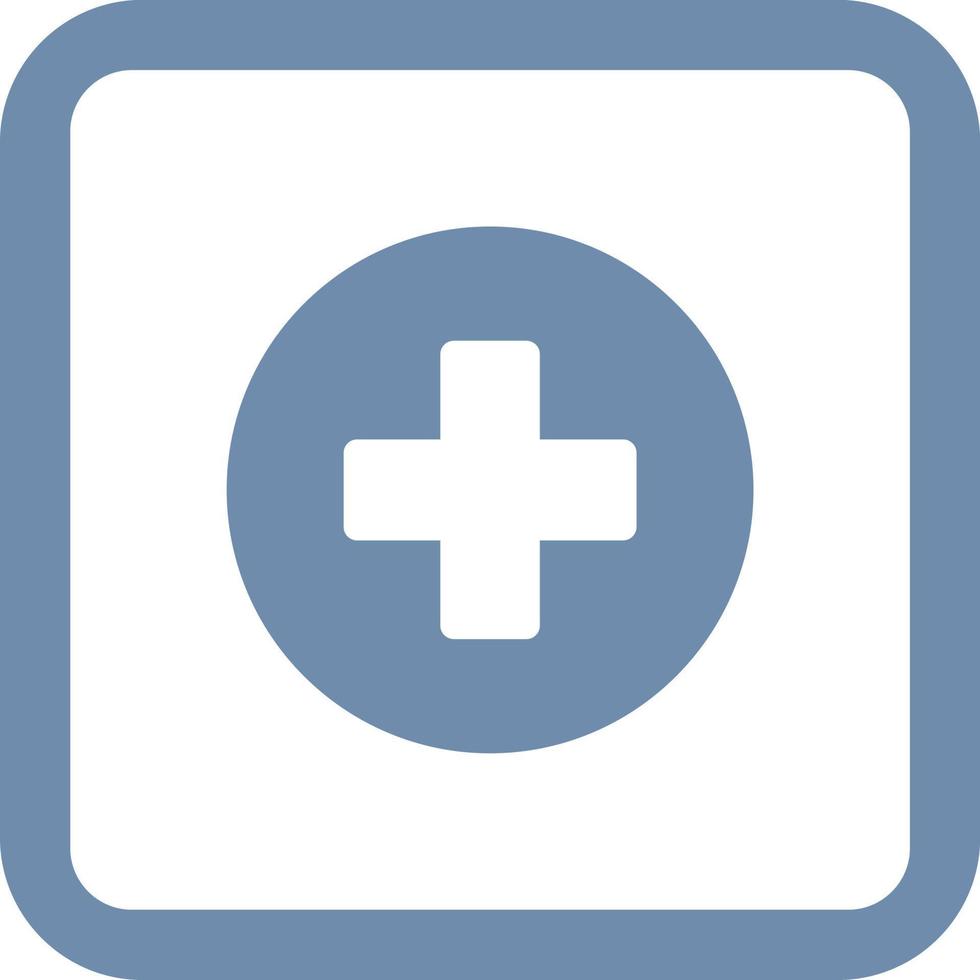 First Aid Symbol Flat Icon vector