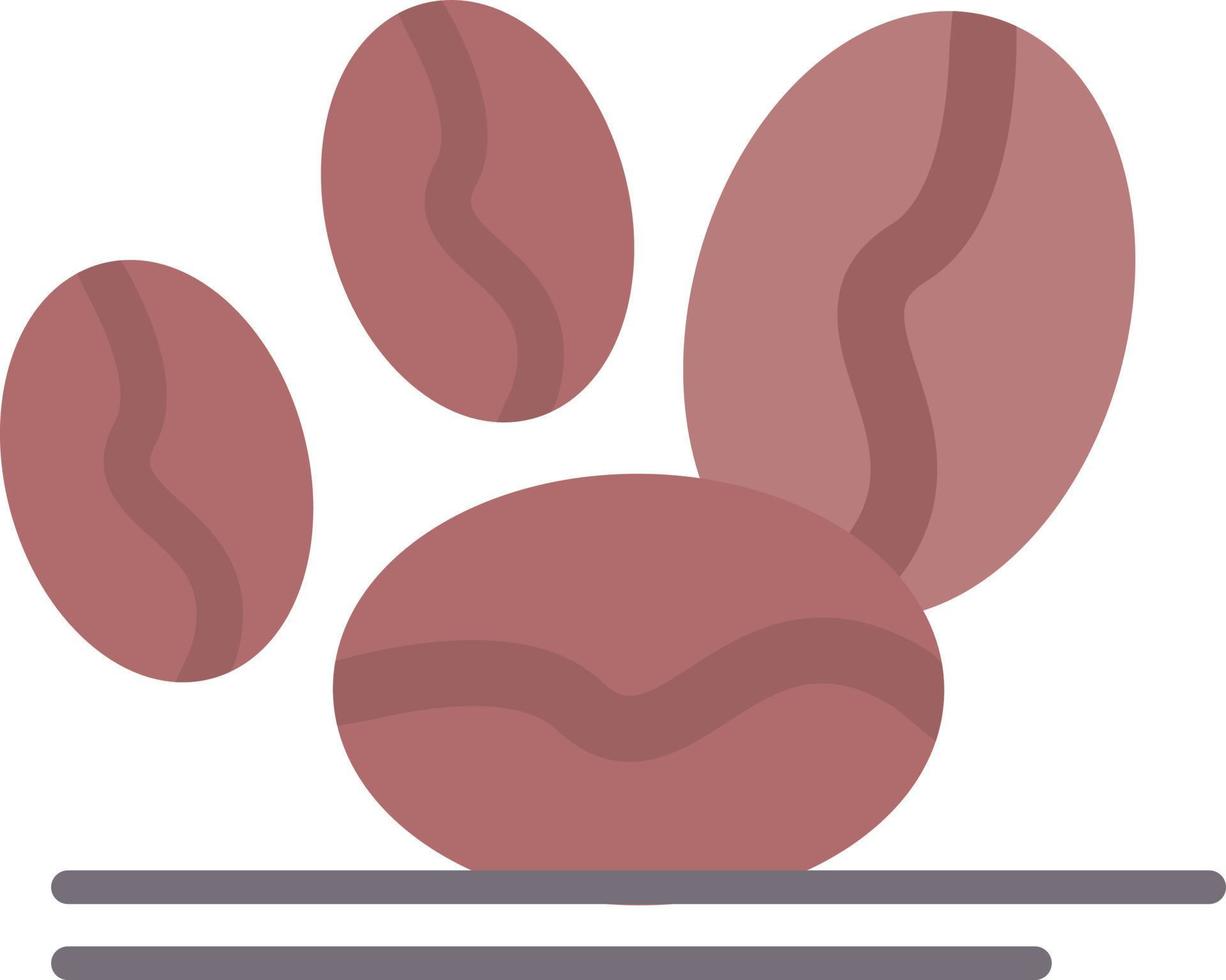 Beans Flat Icon vector
