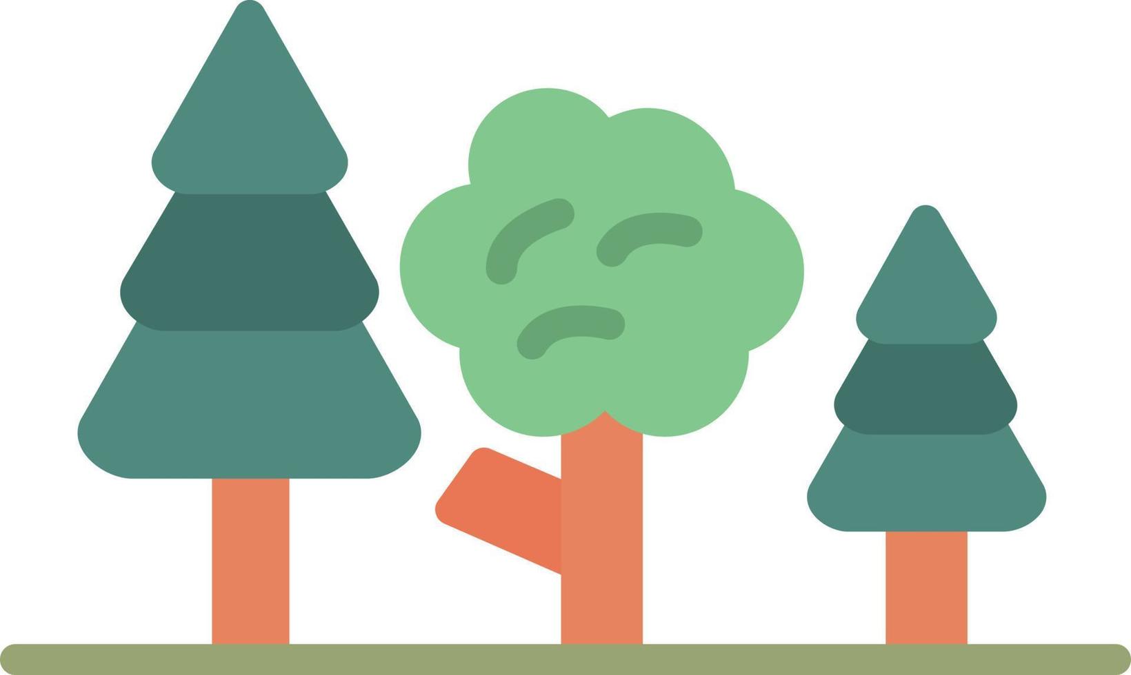 Fores Flat Flat Icon vector