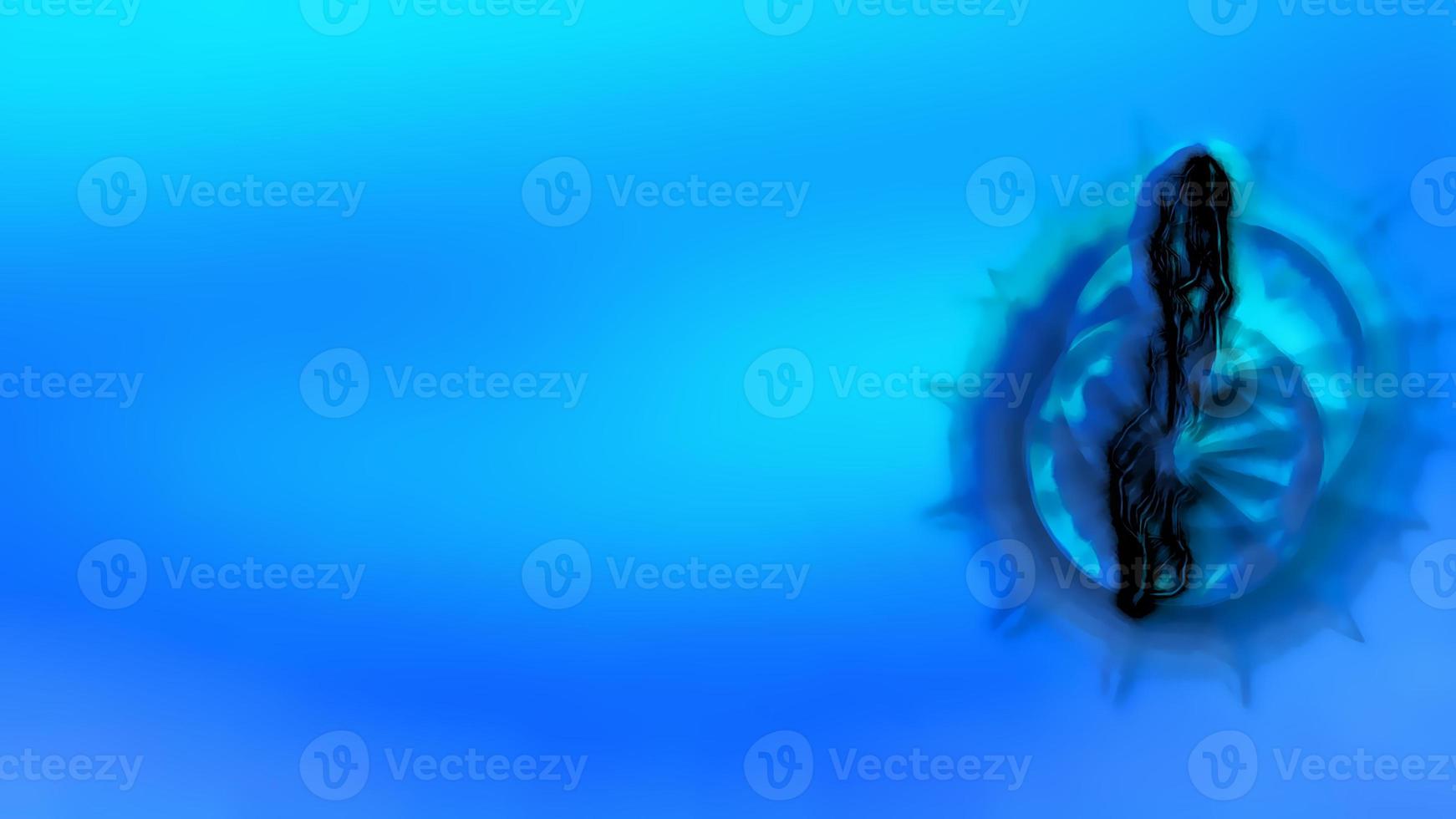Abstract Liquid Background Digital Rendering photo