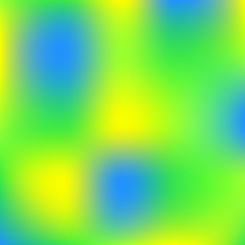 círculo abstracto de degradado suave colorido con colores azul verde amarillo. vector