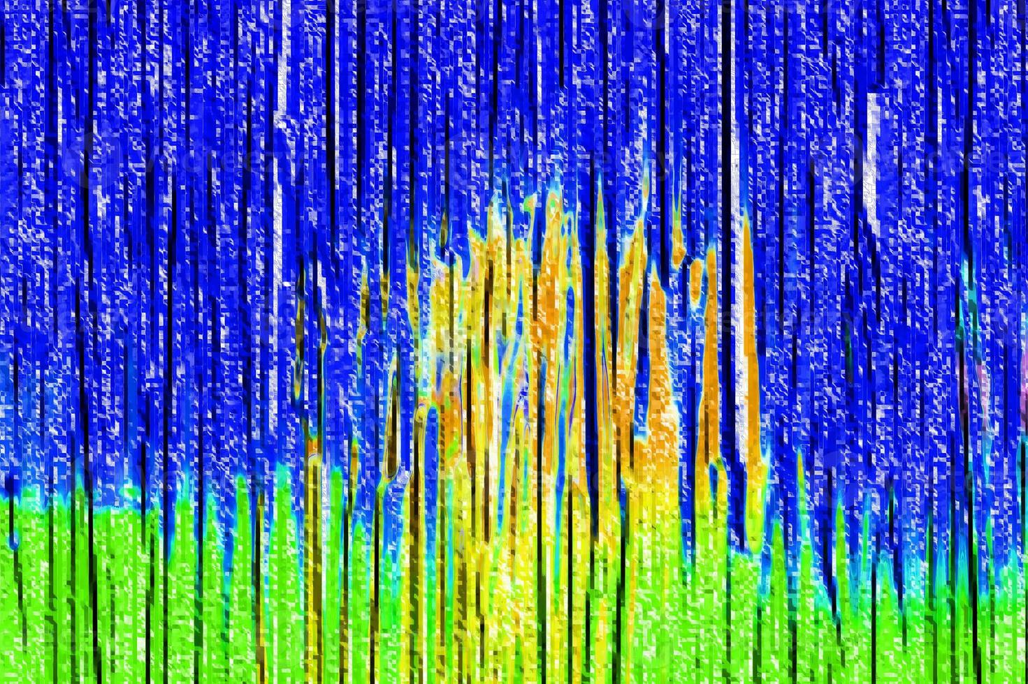 Digital Illustration Beautiful Abstract Vibrant Background photo
