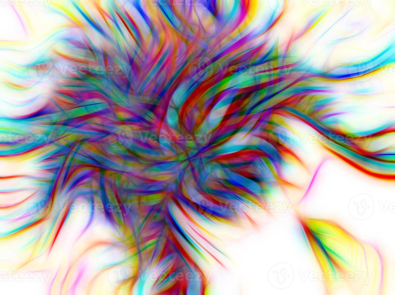Abstract Vibrant Background Digital Illustration photo
