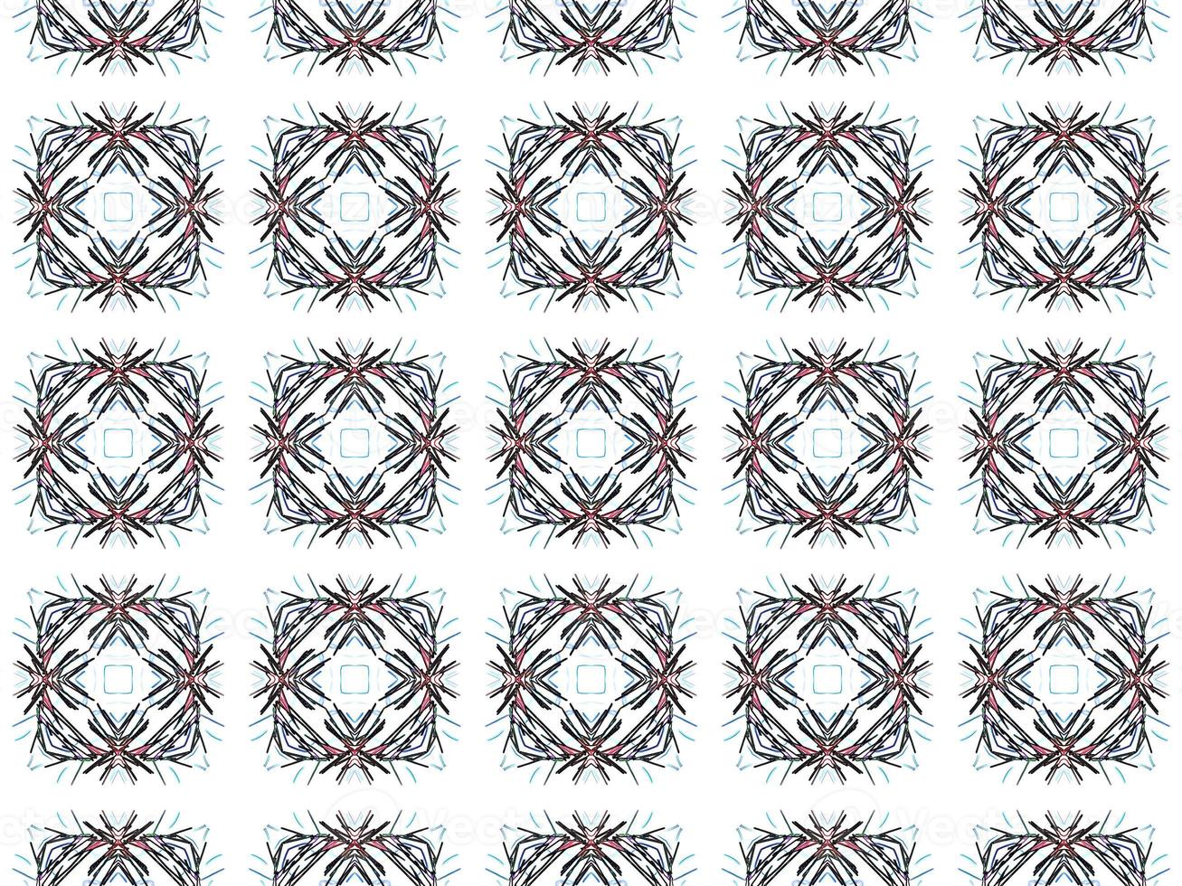 Digital Illustration Kaleidoscope Pattern photo