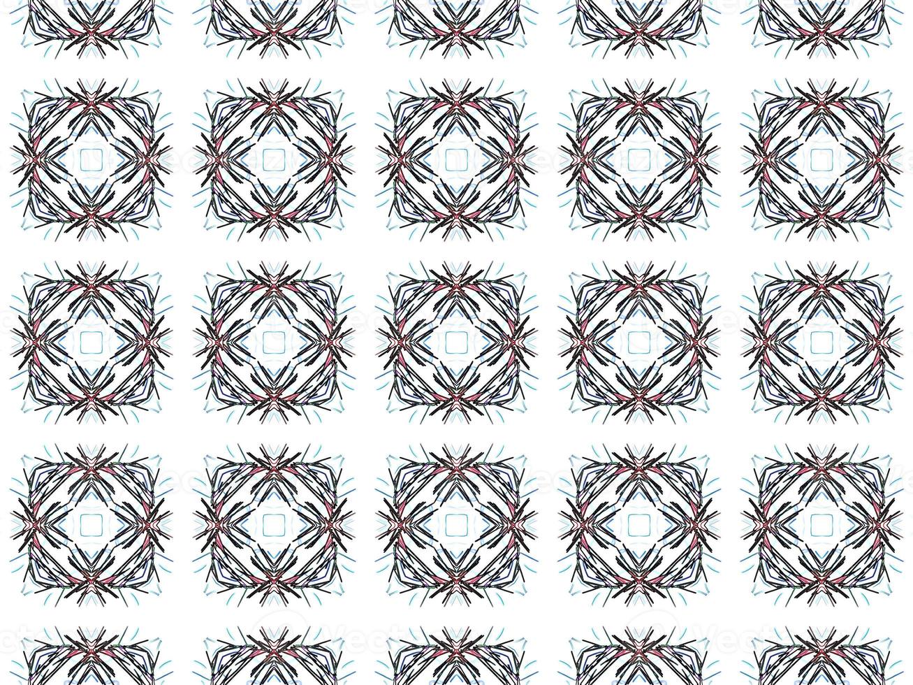 Digital Illustration Kaleidoscope Pattern photo