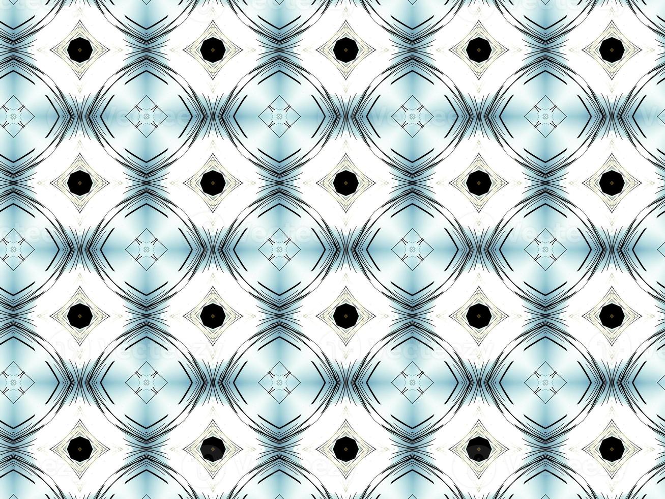 Digital Illustration Kaleidoscope Pattern photo