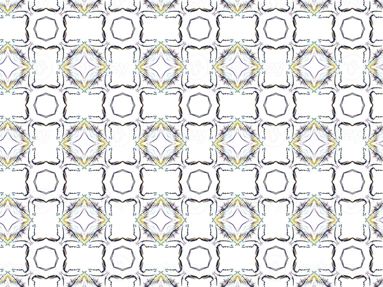 Digital Illustration Kaleidoscope Pattern photo