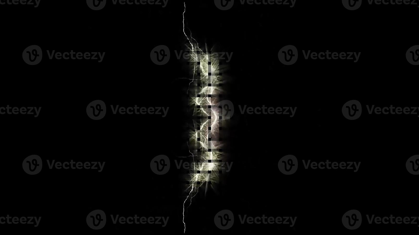 Lighting Electric Background Digital Illustration photo