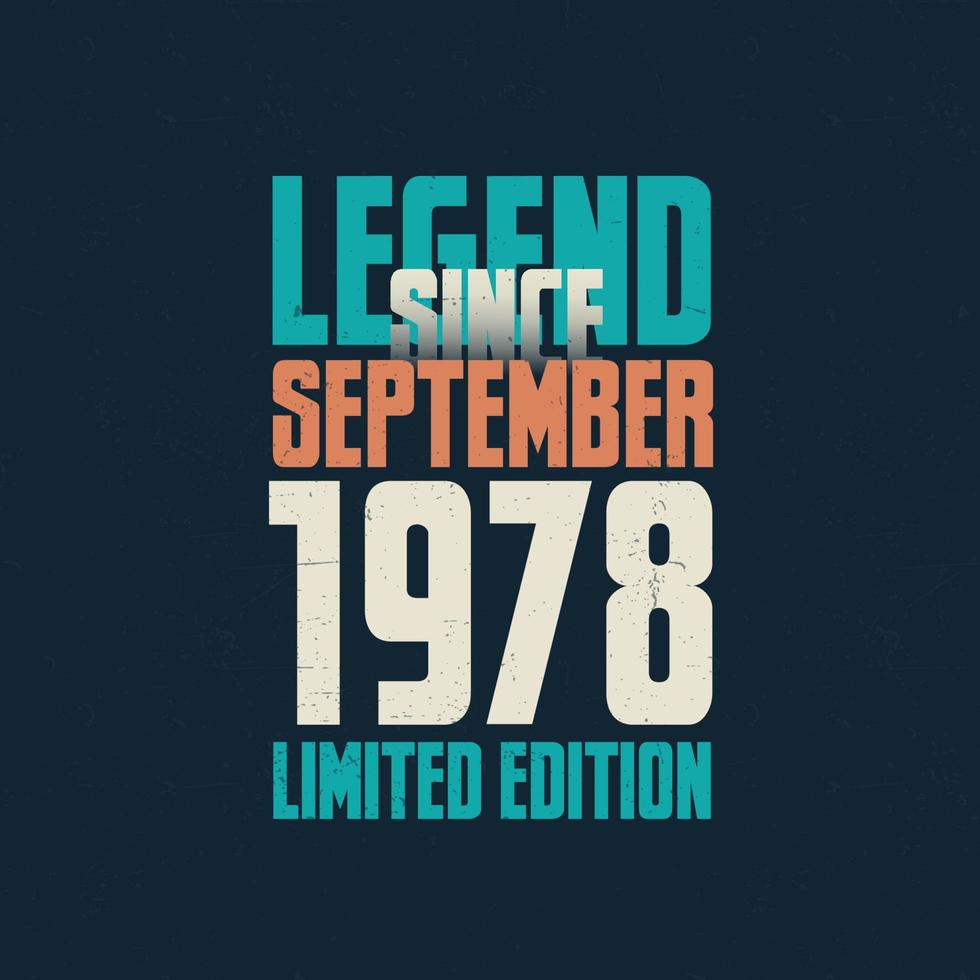 Born September 1979 Limited Edition Bday Gifts 40th Birthday T-Shirt Born September 1979 Limited Edition Bday Gifts 40th Birthday T-Shirt