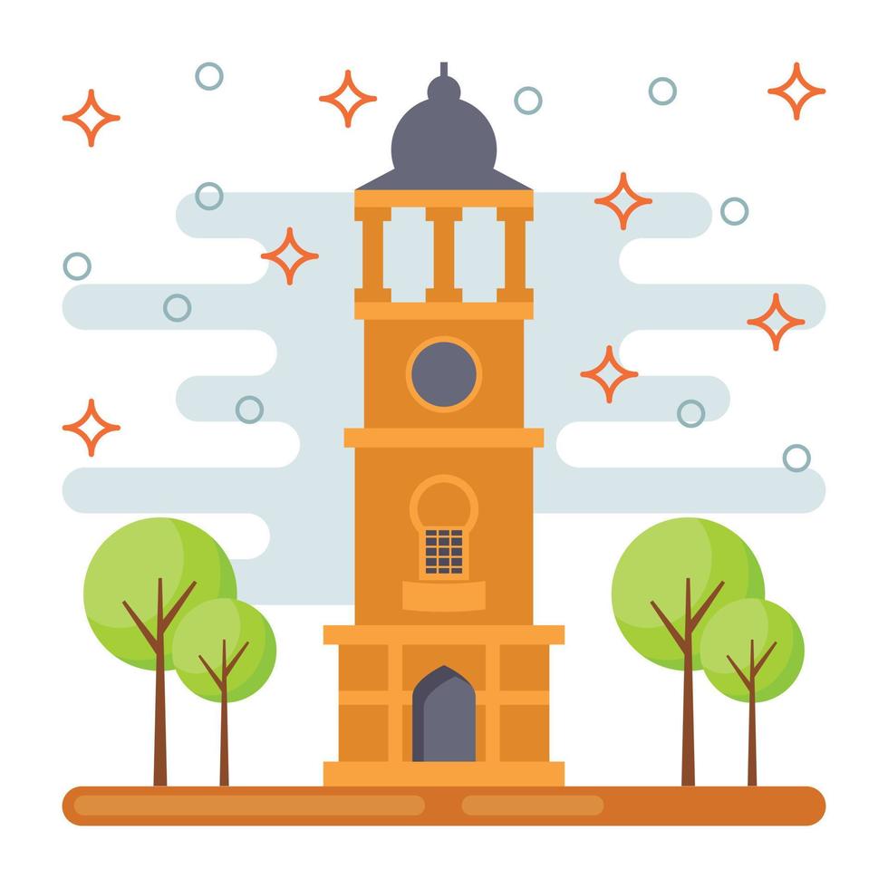 Trendy Tower Concepts vector