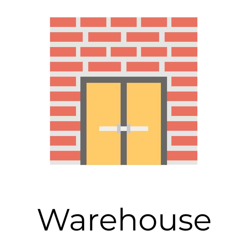 Trendy Warehouse Concepts vector