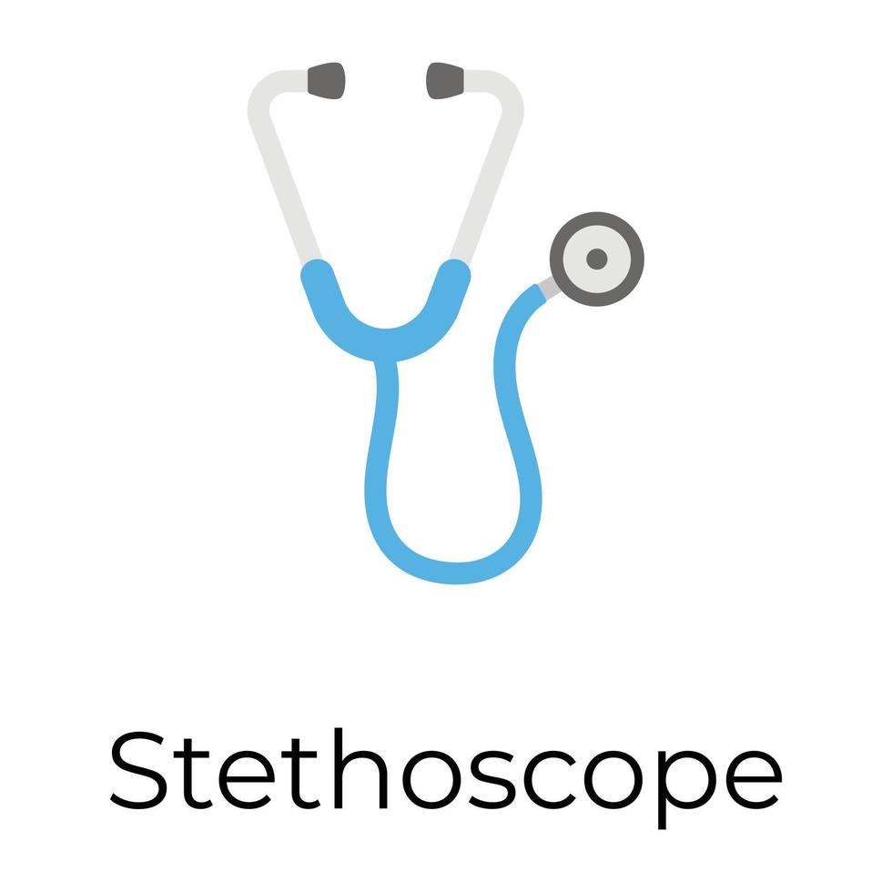 Trendy Stethoscope Concepts vector
